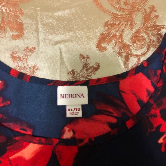 Beautiful vintage Merona midi dress - Picture 2 of 7